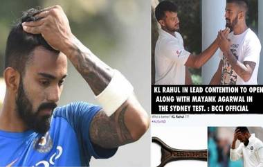 India vs Australia 4th Test: KL Rahul च्या खराब कामगिरीवर सोशल मीडियात टीका, मीम्स व्हायरल