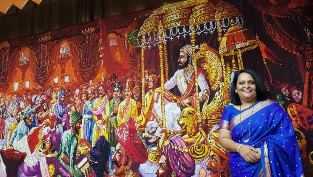 20,888 कापडी तुकड्यांनी गोधडीवर साकारला शिवराज्याभिषेक सोहळा, India Quilt Festival 2019 चं ठरणार खास आकर्षण 20,888 कापडी तुकड्यांनी गोधडीवर साकारला शिवराज्याभिषेक सोहळा, India Quilt Festival 2019 चं ठरणार खास आकर्षण