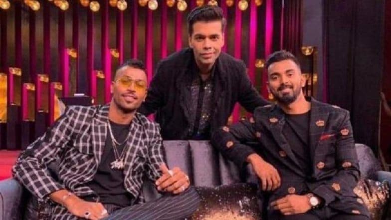 Koffee With Karan 6 मधील हार्दिक पांड्या आणि केएल राहुल यांच्या बेताल विधान वादावर करण जोहरची प्रतिक्रीया Koffee With Karan 6 मधील हार्दिक पांड्या आणि केएल राहुल यांच्या बेताल विधान वादावर करण जोहरची प्रतिक्रीया