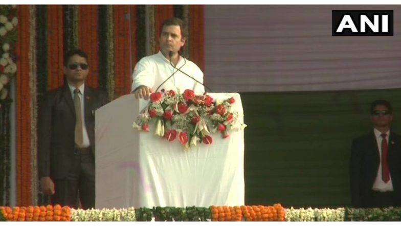 राहुल गांधी यांची मोठी घोषणा; जर सत्तेत आलो तर महिला आरक्षण विधेयक मंजूर करू राहुल गांधी यांची मोठी घोषणा; जर सत्तेत आलो तर महिला आरक्षण विधेयक मंजूर करू