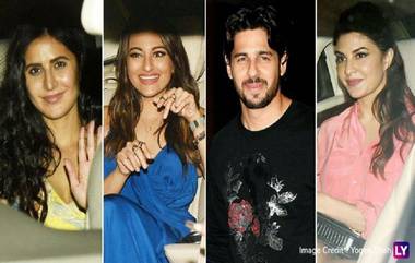 Sidharth Malhotra च्या बर्थडे पार्टीत बॉलिवूड सेलिब्रेटींची हजेरी (Photos)