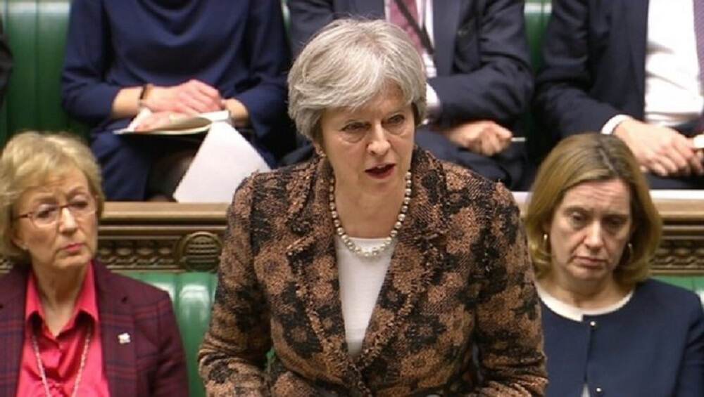 थेरेसा मे यांचा Brexit करार ब्रिटन संसदेत अमान्य थेरेसा मे यांचा Brexit करार ब्रिटन संसदेत अमान्य