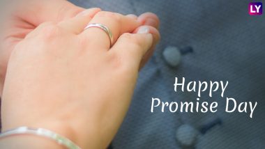 Happy Promise Day 2019: 'प्रॉमिस डे'च्या दिवशी आयुष्यभर साथ निभावण्याचे वचन जरुर द्या, पण या WhatsApp Stickers, SMS, Facebook Greetings पाठवून प्रियकराला आनंदित करा