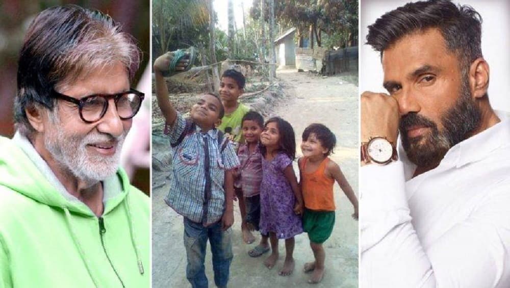 चिमुकल्यांच्या 'त्या' सेल्फीने जिंकले बॉलिवूड स्टार्सचे मन; फोटो शेअर करत लिहिला खास संदेश चिमुकल्यांच्या 'त्या' सेल्फीने जिंकले बॉलिवूड स्टार्सचे मन; फोटो शेअर करत लिहिला खास संदेश