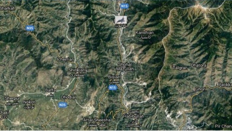 Surgical Strike 2: पाकिस्तानात वायुसेनेने केलेल्या हल्ल्याची ठिकाणे Google Map वरुन पाहा Surgical Strike 2: पाकिस्तानात वायुसेनेने केलेल्या हल्ल्याची ठिकाणे Google Map वरुन पाहा