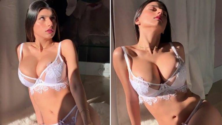 Mia Khalifa चा ब्रा लेस फोटो आला समोर! माजी XXX अभिनेत्री आणि पोर्नहब क्वीन, ग्रीन सूटमध्ये सेक्सी दिसून आली