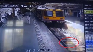 व्हिडिओ: चमत्कारच! अख्खी ट्रेन अंगावर उभी राहिली तरी, रुळावर पडलेली महिला जिवंत