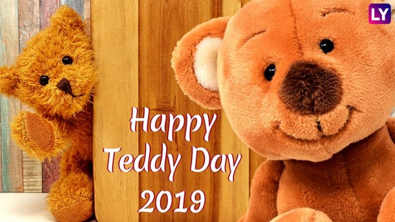 Happy Teddy Day 2019: टेडी डे' साठी खास मराठमोळी शुभेच्छापत्रे Facebook, WhatsApp Status, SMS, Greetings च्या माध्यमातून पाठवा तुमच्या प्रिय व्यक्तीला Happy Teddy Day 2019: टेडी डे' साठी खास मराठमोळी शुभेच्छापत्रे Facebook, WhatsApp Status, SMS, Greetings च्या माध्यमातून पाठवा तुमच्या प्रिय व्यक्तीला