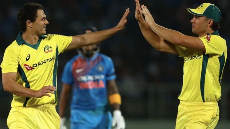 India vs Australia T20I: भारत विरुद्ध ऑस्ट्रेलिया पहिल्या T20I सामन्यात, ऑस्ट्रेलिया संघाची विजयी सलामी India vs Australia T20I: भारत विरुद्ध ऑस्ट्रेलिया पहिल्या T20I सामन्यात, ऑस्ट्रेलिया संघाची विजयी सलामी