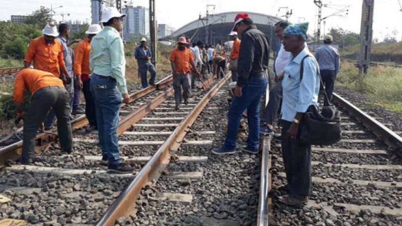 Mega Block Update 11 August: मध्य रेल्वे मेगाब्लॉक रद्द, प्रवाशांना दिलासा, पश्चिम आणि हार्बरवर ब्लॉक कायम; पहा वेळापत्रक Mega Block Update 11 August: मध्य रेल्वे मेगाब्लॉक रद्द, प्रवाशांना दिलासा, पश्चिम आणि हार्बरवर ब्लॉक कायम; पहा वेळापत्रक