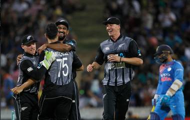 India vs New Zealand 3rd T20I: तिसऱ्या T20 सामन्यात भारत 4 धावांनी पराभूत; न्युझीलंड संघाचा मालिका विजय