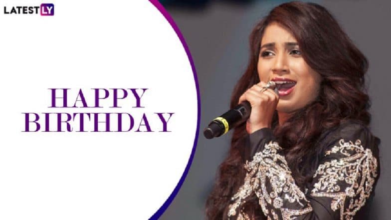 Shreya Ghoshal Birthday Special: श्रेया घोषाल हीच्या आवाजातील '5' रोमांटिक गाणी! (Videos) Shreya Ghoshal Birthday Special: श्रेया घोषाल हीच्या आवाजातील '5' रोमांटिक गाणी! (Videos)