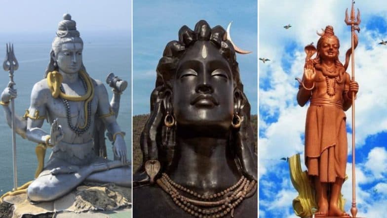 Mahashivratri 2019: भारतात 'या' ठिकाणांवर आहेत भगवान शंकर यांच्या सर्वात मोठ्या प्रतिमा Mahashivratri 2019: भारतात 'या' ठिकाणांवर आहेत भगवान शंकर यांच्या सर्वात मोठ्या प्रतिमा