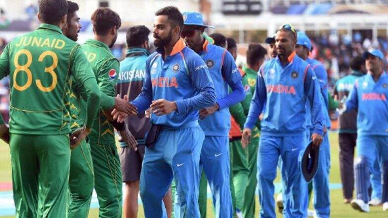 World Cup 2019: भारत विरुद्ध पाकिस्तान क्रिकेट सामना खेळावला जाणार, ICC ने दिले स्पष्टीकरण World Cup 2019: भारत विरुद्ध पाकिस्तान क्रिकेट सामना खेळावला जाणार, ICC ने दिले स्पष्टीकरण