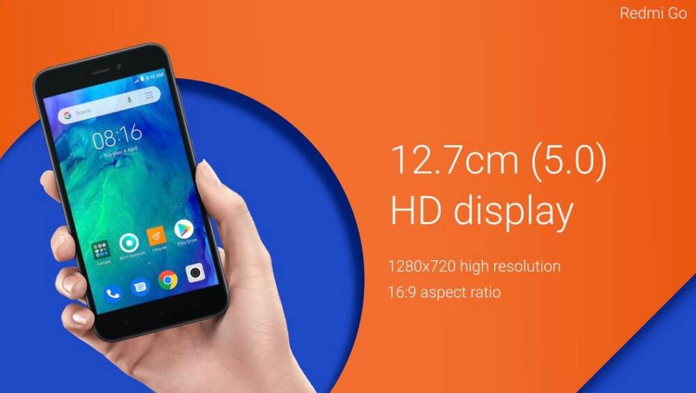 Redmi Go स्मार्टफोन लॉन्च, किंमत 4500 रुपयांपेक्षा कमी Redmi Go स्मार्टफोन लॉन्च, किंमत 4500 रुपयांपेक्षा कमी