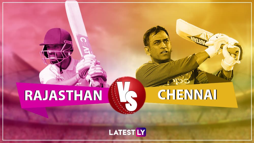 CSK vs RR, IPL 2019 Live Cricket Streaming पहा 'हॉटस्टार' वर; टॉस जिंकत 'राजस्थान रॉयल्स' चा क्षेत्ररक्षणाचा निर्णय CSK vs RR, IPL 2019 Live Cricket Streaming पहा 'हॉटस्टार' वर; टॉस जिंकत 'राजस्थान रॉयल्स' चा क्षेत्ररक्षणाचा निर्णय