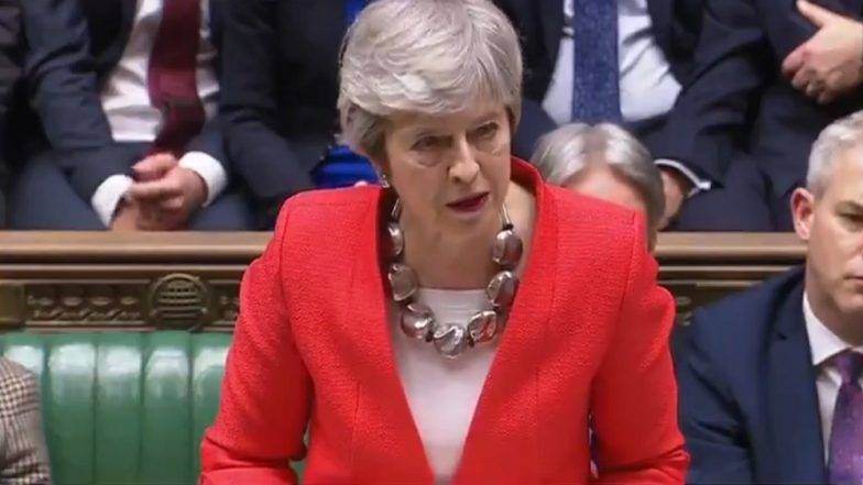 Brexit Deal: ब्रिटिश पार्लमेंटमध्ये दुसर्यांदा 'ब्रेक्झिट करार' नाकारला Brexit Deal: ब्रिटिश पार्लमेंटमध्ये दुसर्यांदा 'ब्रेक्झिट करार' नाकारला