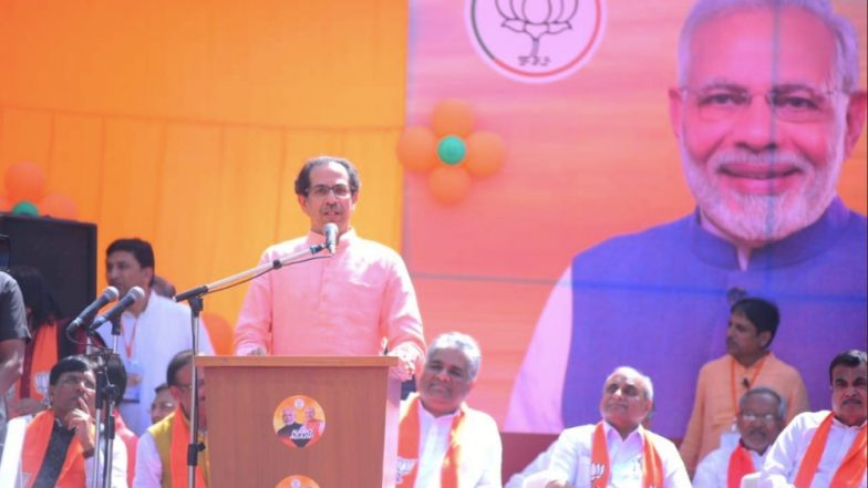 Lok Sabha Elections 2019: पाठीत खंजीर खुपसणं हे आमचे संस्कार नाही, अमित शहा यांना पाठिंबा देण्यासाठी आलोय: उद्धव ठाकरे