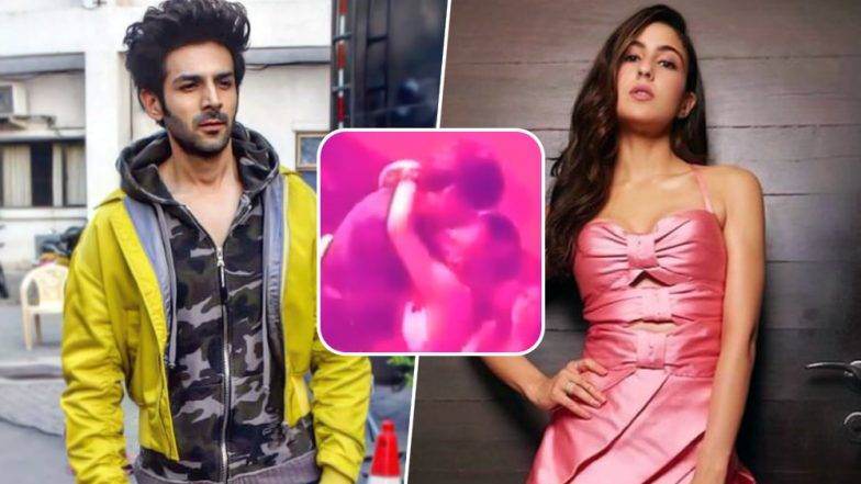 'सारा अली खान' आणि 'कार्तिक आर्यन'चा Kissing व्हिडिओ सोशल मीडियात झाला लीक (Video) 'सारा अली खान' आणि 'कार्तिक आर्यन'चा Kissing व्हिडिओ सोशल मीडियात झाला लीक (Video)