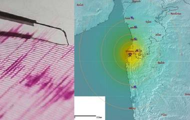 पालघर 4.3 रिश्टल स्केलच्या भूकंपाच्या धक्क्यांनी  हादरलं, आजतागत सर्वात मोठा भूकंपाचा धक्का