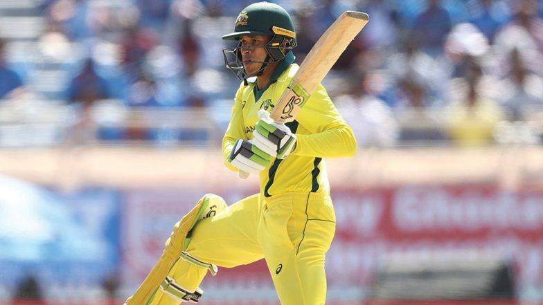 IND vs AUS 3rd ODI 2019: ऑस्ट्रेलिया संघाने 'टीम इंडीया' वर केली 32 धावांनी मात; उस्मान ख्वाजा 'मॅन ऑफ द मॅच' IND vs AUS 3rd ODI 2019: ऑस्ट्रेलिया संघाने 'टीम इंडीया' वर केली 32 धावांनी मात; उस्मान ख्वाजा 'मॅन ऑफ द मॅच'