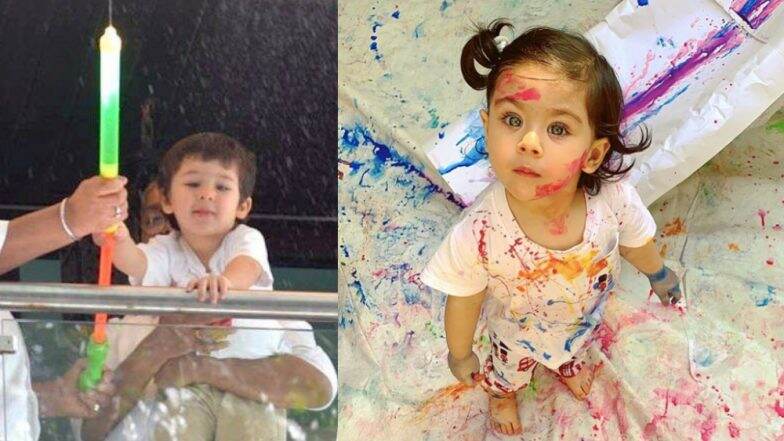 Holi 2019: तैमूर अली खान - इनाया याचं सुपर क्युट होळी सेलिब्रेशन (Watch Video) Holi 2019: तैमूर अली खान - इनाया याचं सुपर क्युट होळी सेलिब्रेशन (Watch Video)