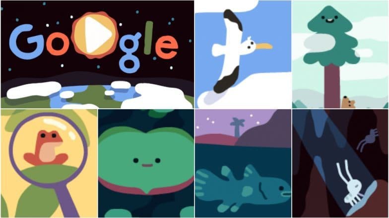 Happy Earth Day 2019: पृथ्वी दिनानिमित्त अनिमेडेट डुडल साकारात गुगलचं अनोखं सेलिब्रेशन! Happy Earth Day 2019: पृथ्वी दिनानिमित्त अनिमेडेट डुडल साकारात गुगलचं अनोखं सेलिब्रेशन!