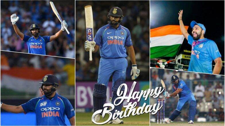Rohit Sharma Birthday: जाणून घ्या हिटमॅन रोहित शर्माच्या कारकिर्दीमधील काही महत्वाचे विक्रम Rohit Sharma Birthday: जाणून घ्या हिटमॅन रोहित शर्माच्या कारकिर्दीमधील काही महत्वाचे विक्रम