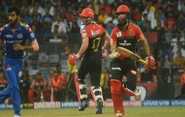 MI vs RCB, IPL 2019: किरॉन पोलार्ड याने डिव्हिलियर्स याला केलेल्या जबरदस्त रन-आऊटची सोशल मीडियात चर्चा (Watch Video)