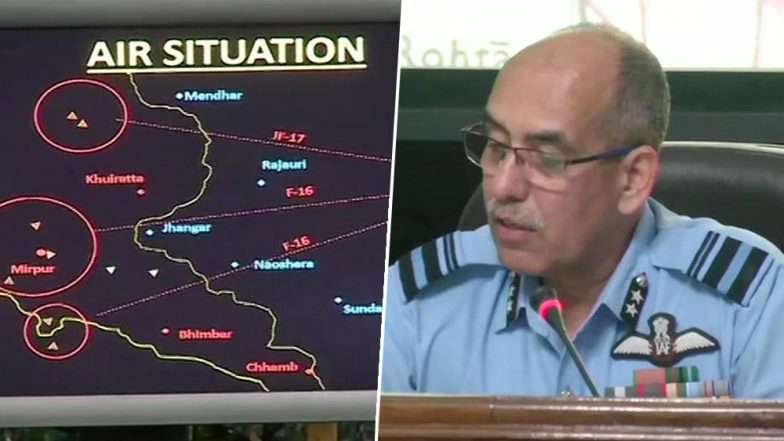 पाकिस्तानचा खोटेपणा उघड; भारतीय वायूसेनेने सादर केले पाकिस्तानचे एफ-16 विमान पाडल्याचे पुरावे (Video) पाकिस्तानचा खोटेपणा उघड; भारतीय वायूसेनेने सादर केले पाकिस्तानचे एफ-16 विमान पाडल्याचे पुरावे (Video)