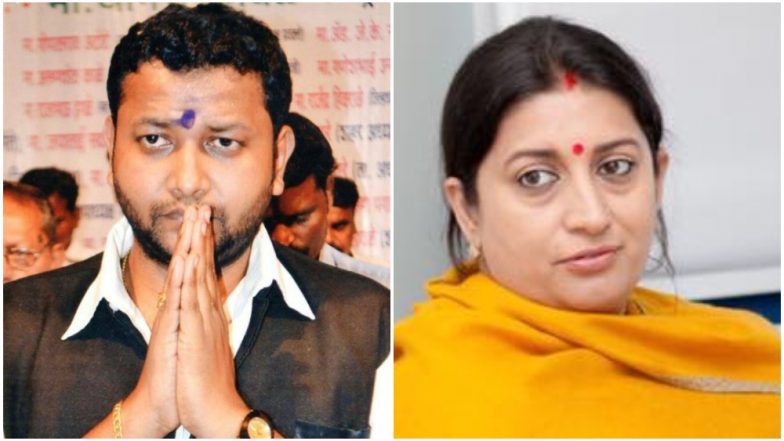 स्मृती इराणी यांच्याबद्दल आक्षेपार्ह टिप्पणी; जोगेंद्र कवाडे यांचे पुत्र जयदीप कवाडे यांना अटक