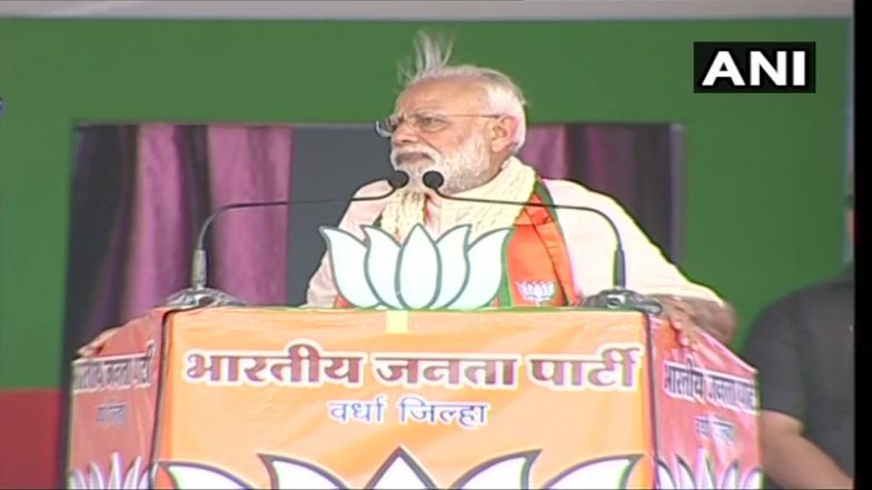 PM in Wardha: शरद पवार यांची राष्ट्रवादी काँग्रेस पक्षावरील पकड कमी झाली, अजित पवार यांचे वर्चस्व वाढतंय: नरेंद्र मोदी