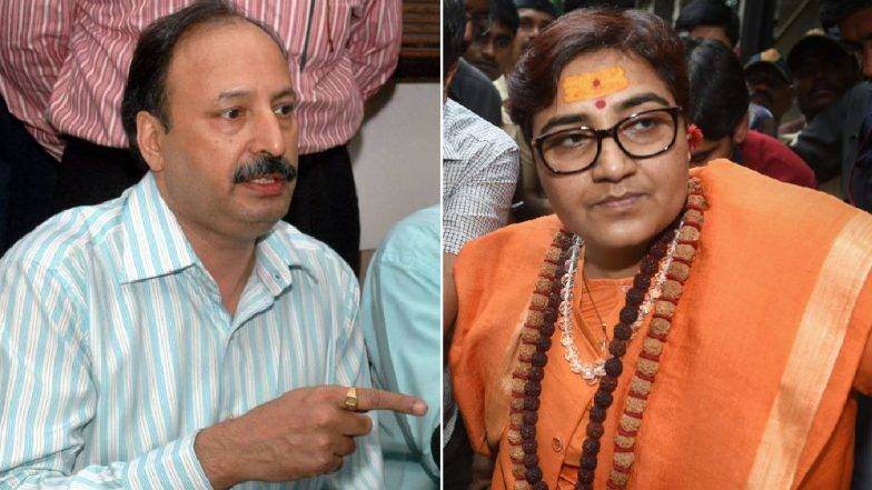 साध्वी प्रज्ञा ठाकूर यांचे हेमंत करकरे यांच्याबद्दल वादग्रस्त विधान; निवडणूक आयोगाकडे तक्रार दाखल, IPS Association ने केला निषेध साध्वी प्रज्ञा ठाकूर यांचे हेमंत करकरे यांच्याबद्दल वादग्रस्त विधान; निवडणूक आयोगाकडे तक्रार दाखल, IPS Association ने केला निषेध