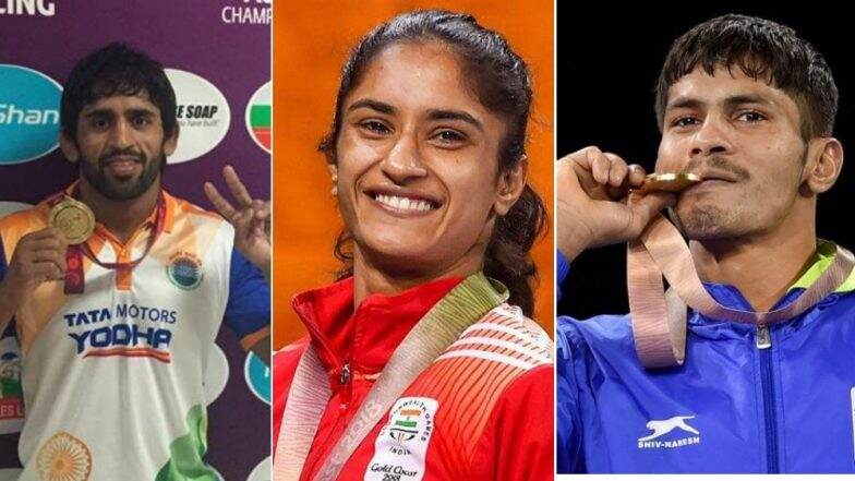 महाराष्ट्राचा कुस्तीपटू राहुल आवरे याचे नाव अर्जुन पुरस्कारासाठी तर बजरंग आणि विनेश यांच्या नावांची खेलरत्नसाठी शिफारस महाराष्ट्राचा कुस्तीपटू राहुल आवरे याचे नाव अर्जुन पुरस्कारासाठी तर बजरंग आणि विनेश यांच्या नावांची खेलरत्नसाठी शिफारस