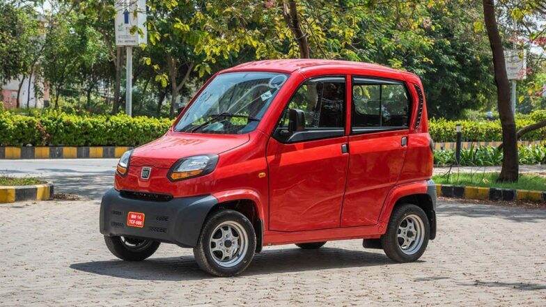 Bajaj ने महाराष्ट्रात लाँच केली नॅनोपेक्षाही छोटी आणि स्वस्त कार; जाणून घ्या किंमत व इतर फीचर्स Bajaj ने महाराष्ट्रात लाँच केली नॅनोपेक्षाही छोटी आणि स्वस्त कार; जाणून घ्या किंमत व इतर फीचर्स