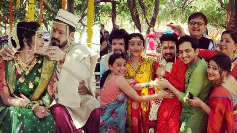 Sakhi-Suvrat Wedding: सखी गोखले आणि सुव्रत जोशी अडकले विवाहबंधनात; पहा लग्नसोहळ्याचे फोटो Sakhi-Suvrat Wedding: सखी गोखले आणि सुव्रत जोशी अडकले विवाहबंधनात; पहा लग्नसोहळ्याचे फोटो