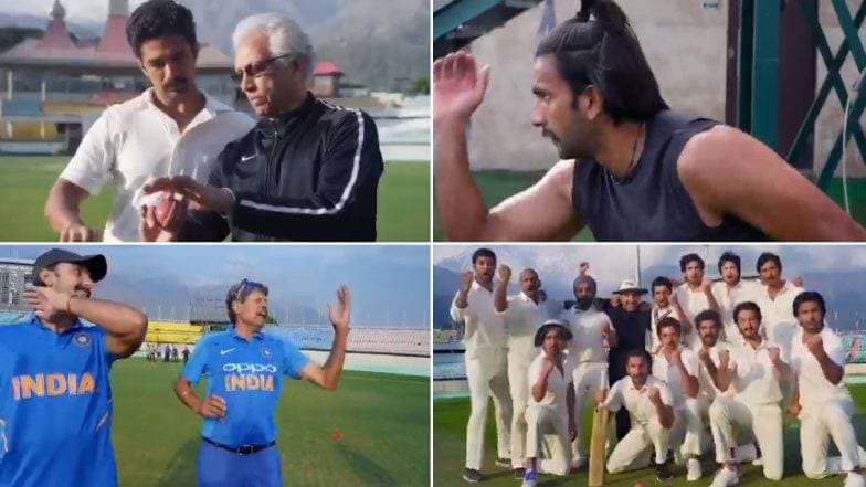 '83' सिनेमात कपिल देव यांची भूमिका साकारण्यासाठी रणवीर सिंग याची जीवतोड मेहनत (Watch Video) '83' सिनेमात कपिल देव यांची भूमिका साकारण्यासाठी रणवीर सिंग याची जीवतोड मेहनत (Watch Video)