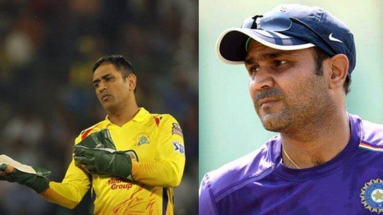 IPL 2019: राजस्थान रॉयल्स विरूद्धच्या सामन्यात 'No Ball' वरुन झालेल्या वादात महेंद्र सिंग धोनी स्वस्तात सुटला- विरेंद्र सेहवाग (Watch Video) IPL 2019: राजस्थान रॉयल्स विरूद्धच्या सामन्यात 'No Ball' वरुन झालेल्या वादात महेंद्र सिंग धोनी स्वस्तात सुटला- विरेंद्र सेहवाग (Watch Video)