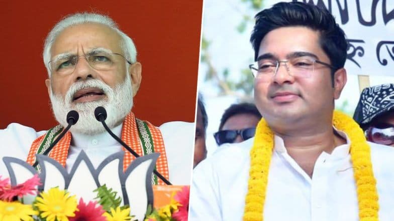 तृणमूलचे खासदार आणि ममता बॅनर्जी यांचे भाचे अभिषेक बॅनर्जींंची नरेंद्र मोदी यांना अब्रुनुकसानीची नोटीस; उत्तर देण्यासाठी 36 तासांची मुदत तृणमूलचे खासदार आणि ममता बॅनर्जी यांचे भाचे अभिषेक बॅनर्जींंची नरेंद्र मोदी यांना अब्रुनुकसानीची नोटीस; उत्तर देण्यासाठी 36 तासांची मुदत