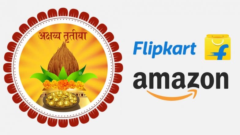 Akshaya Tritiya 2019 Bumper Offers On Amazon & Flipkart: अक्षय्य तृतीयाचे औचित्य साधून अॅमेझॉन आणि फ्लिपकार्टवर मिळत आहेत या धमाकेदार ऑफर्स Akshaya Tritiya 2019 Bumper Offers On Amazon & Flipkart: अक्षय्य तृतीयाचे औचित्य साधून अॅमेझॉन आणि फ्लिपकार्टवर मिळत आहेत या धमाकेदार ऑफर्स