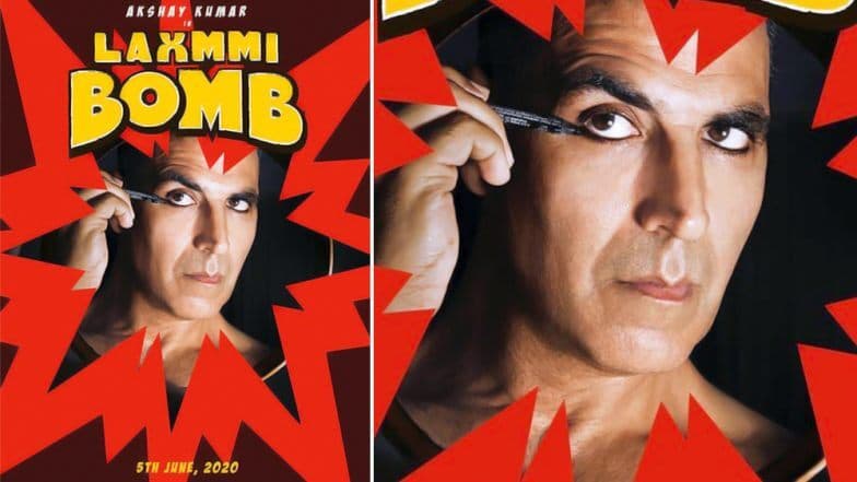 Laxmmi Bomb First Look Poster: 'लक्ष्मी बॉम्ब' सिनेमाचे पोस्टर आऊट; अक्षय कुमार अनोख्या भूमिकेत Laxmmi Bomb First Look Poster: 'लक्ष्मी बॉम्ब' सिनेमाचे पोस्टर आऊट; अक्षय कुमार अनोख्या भूमिकेत