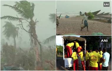 Cyclone Fani Updates: फनी वादळ ओडीसा राज्यातील गोपाळपूर, चांदबळीपर्यंत पोहोचले, नागरिकांच्या मतदीसाठी बचाव पथक सज्ज, पर्यटकांच्या सुरक्षेसाठी विशेष ट्रेन तैनात, 100 हून अधिक रेल्वे गाड्या रद्द