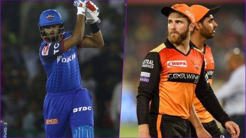 SRH vs DC, IPL 2019 Live Cricket Streaming and Score: सनरायजर्स हैदराबाद विरुद्ध दिल्ली कॅपिटल्स Eliminator सामना आणि स्कोर पहा Star Sports आणि Hotstar Online वर SRH vs DC, IPL 2019 Live Cricket Streaming and Score: सनरायजर्स हैदराबाद विरुद्ध दिल्ली कॅपिटल्स Eliminator सामना आणि स्कोर पहा Star Sports आणि Hotstar Online वर