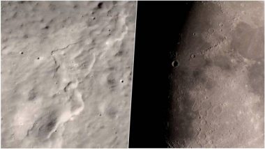 चंद्र 50 मीटरने आकुंचित; नासा संशोधकांकडून Moonquakes मुळे बदल होत असल्याचा दावा  (Watch Video)