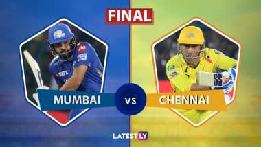 IPL 2019 Final: मुंबई इंडियन्स विरुद्ध चेन्नई सुपर किंग्स या रोमांचक अंतिम सामन्यात 1 धावांनी विजय मिळवत मुंबई संघाने आयपीएल 12 च्या चषकावर नाव कोरले