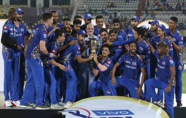 IPL 2019 Final: आयपीएल 12 च्या विजेतेपदाला गवसणी घातल्यानंतर रोहित शर्मा आणि युवराज सिंग यांचे हटके डान्स सेलिब्रेशन (Watch Video)