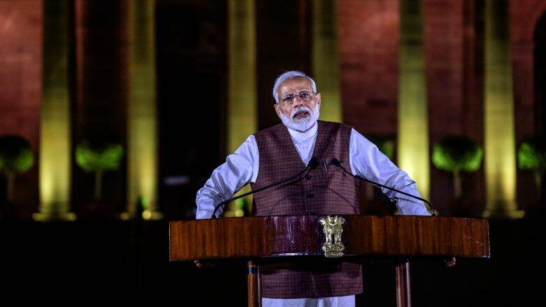 पंतप्रधान नरेंद्र मोदी यांचा शपथविधी सोहळा आज होणार संपन्न, 8000 लोकांच्या उपस्थितीत रंगणार हा भव्यदिव्य सोहळा पंतप्रधान नरेंद्र मोदी यांचा शपथविधी सोहळा आज होणार संपन्न, 8000 लोकांच्या उपस्थितीत रंगणार हा भव्यदिव्य सोहळा