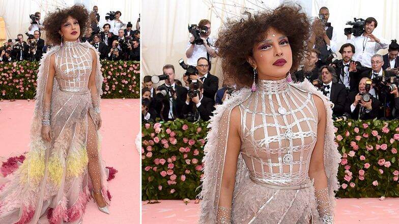 Met Gala 2019: प्रियांका चोप्रा मेट गाला मधील लूकवरुन सोशल मीडियात ट्रोल Met Gala 2019: प्रियांका चोप्रा मेट गाला मधील लूकवरुन सोशल मीडियात ट्रोल