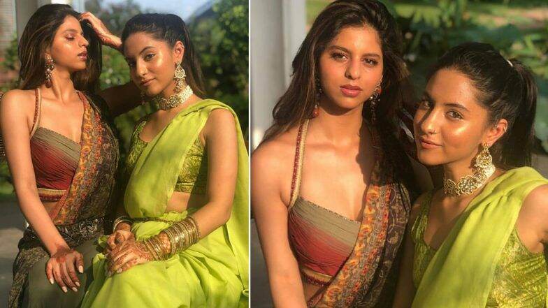 सुहाना खान हिच्या हॉट ट्रेडिशनल लूकची सोशल मीडियात चर्चा; पहा Viral Photos सुहाना खान हिच्या हॉट ट्रेडिशनल लूकची सोशल मीडियात चर्चा; पहा Viral Photos