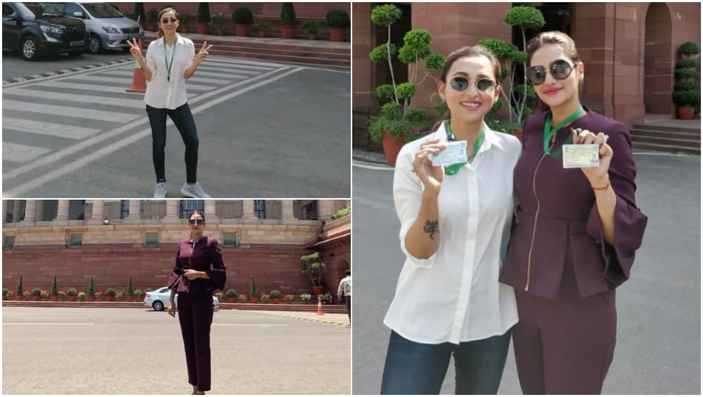 MP Mimi Chakraborty Tik Tok Video: तृणमूल काँग्रेस खासदार नुसरत जहां, मीमी चक्रवर्ती टीक टॉक व्हिडिओ व्हायरल; पाहा इथे MP Mimi Chakraborty Tik Tok Video: तृणमूल काँग्रेस खासदार नुसरत जहां, मीमी चक्रवर्ती टीक टॉक व्हिडिओ व्हायरल; पाहा इथे